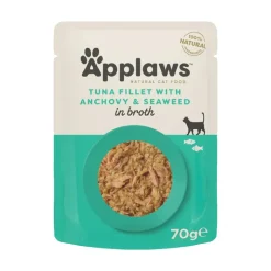 Økonomipakke: 48 x 70 g Applaws Cat Natural i bouillon