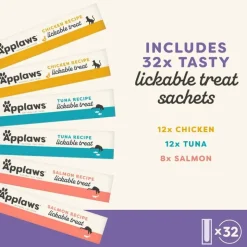Økonomipakke: 16 x 15 g Applaws Creamy Treat