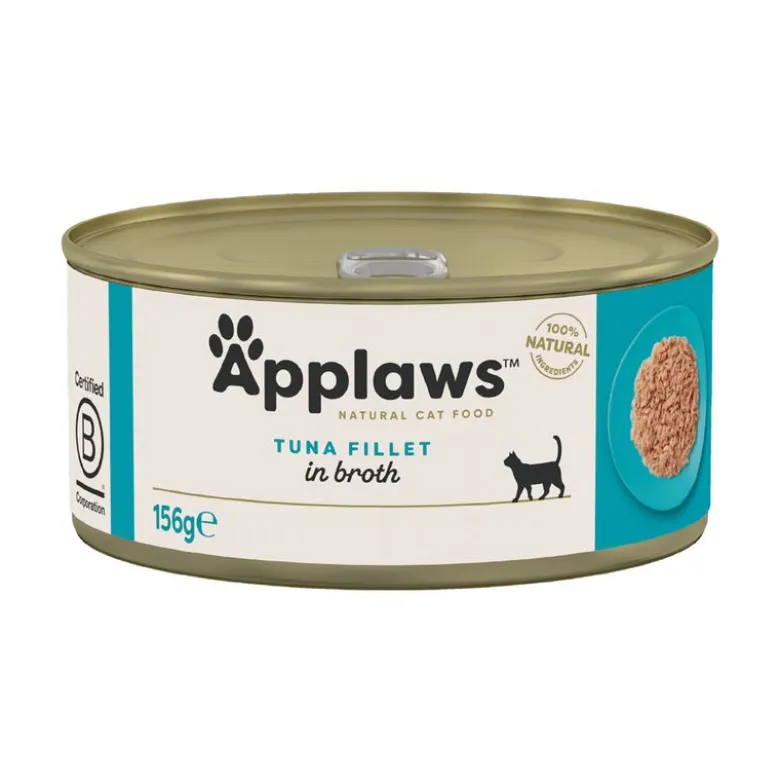Økonomipakke: 24 x 156 g Applaws i bouillon