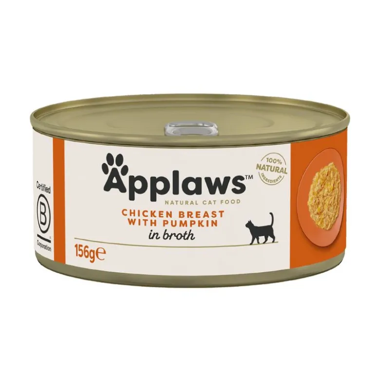 Økonomipakke: 24 x 156 g Applaws i bouillon