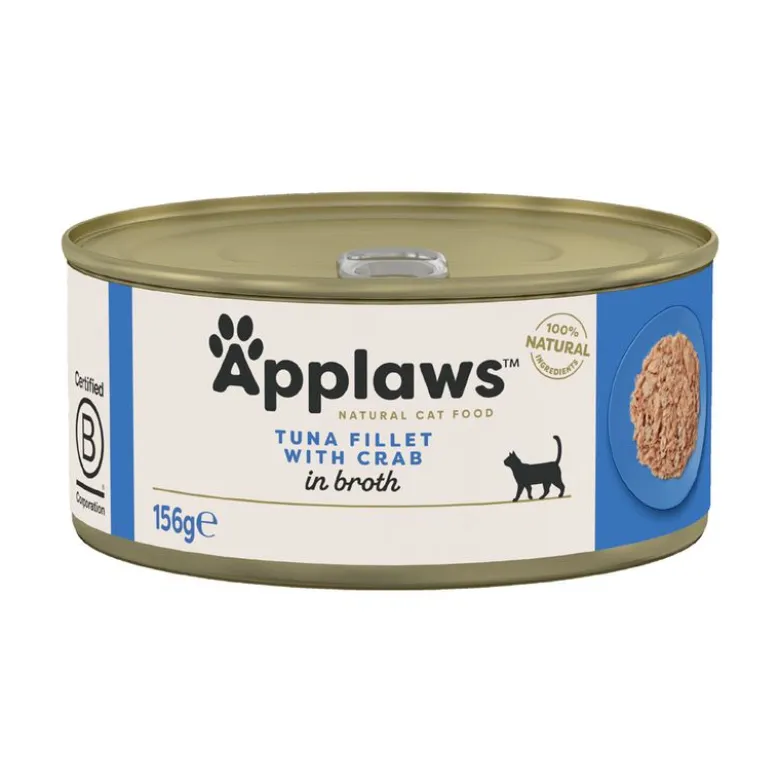 Økonomipakke: 24 x 156 g Applaws i bouillon