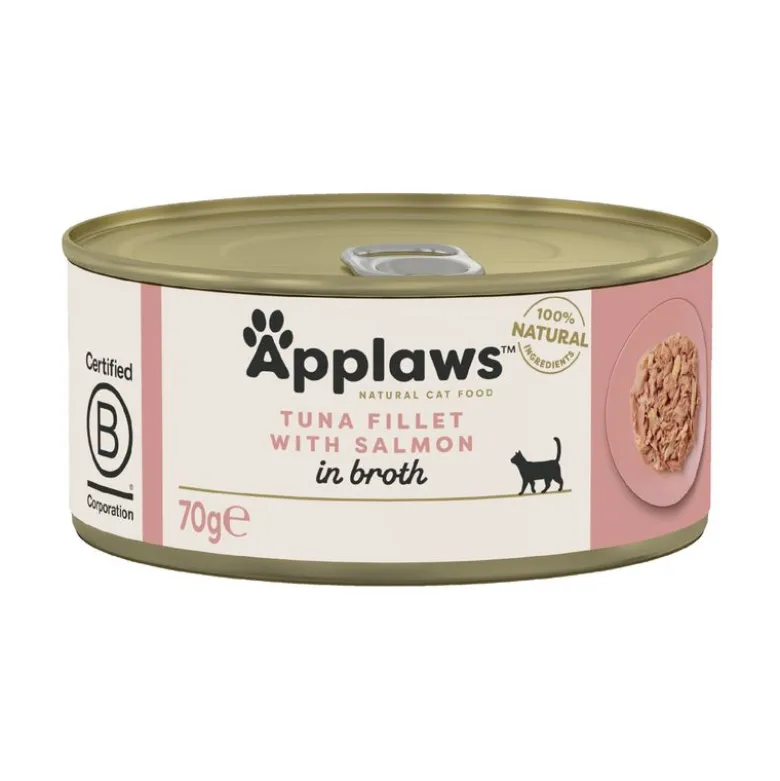 Økonomipakke: 48 x 70 g Applaws i bouillon
