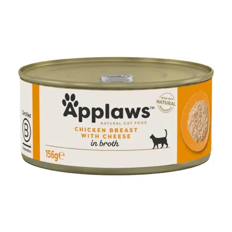 Økonomipakke: 48 x 156 g Applaws i bouillon