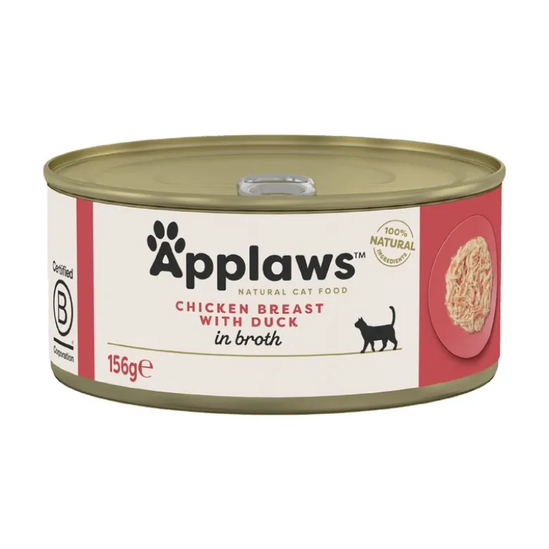 Økonomipakke: 48 x 156 g Applaws i bouillon