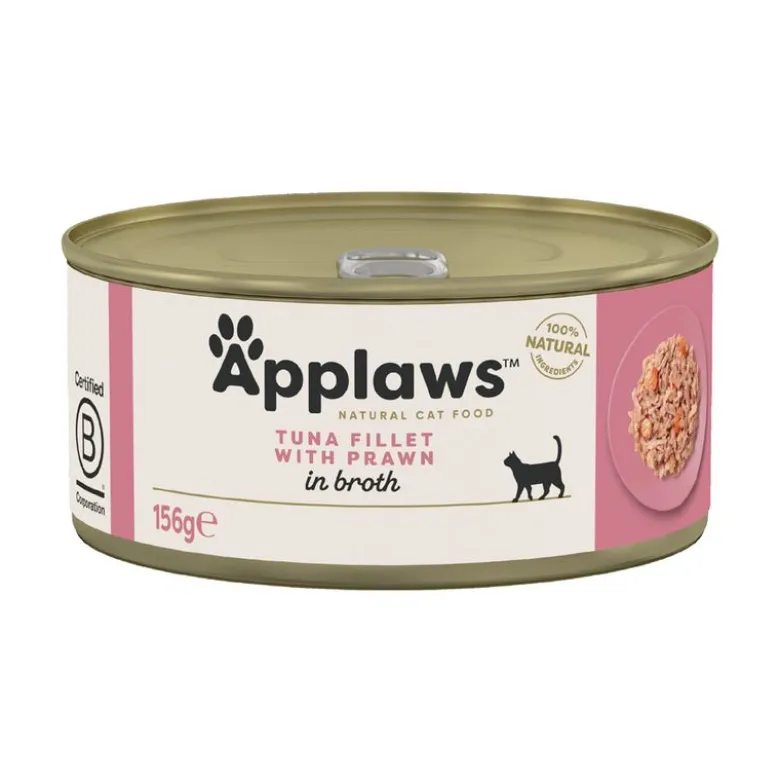 Økonomipakke: 48 x 156 g Applaws i bouillon