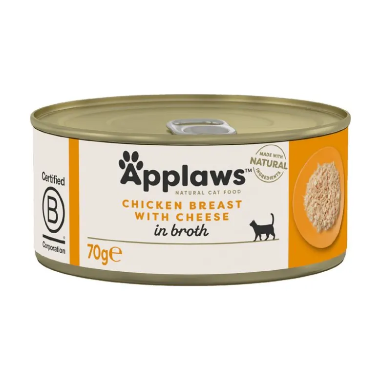 Økonomipakke: 24 x 70 g Applaws i bouillon