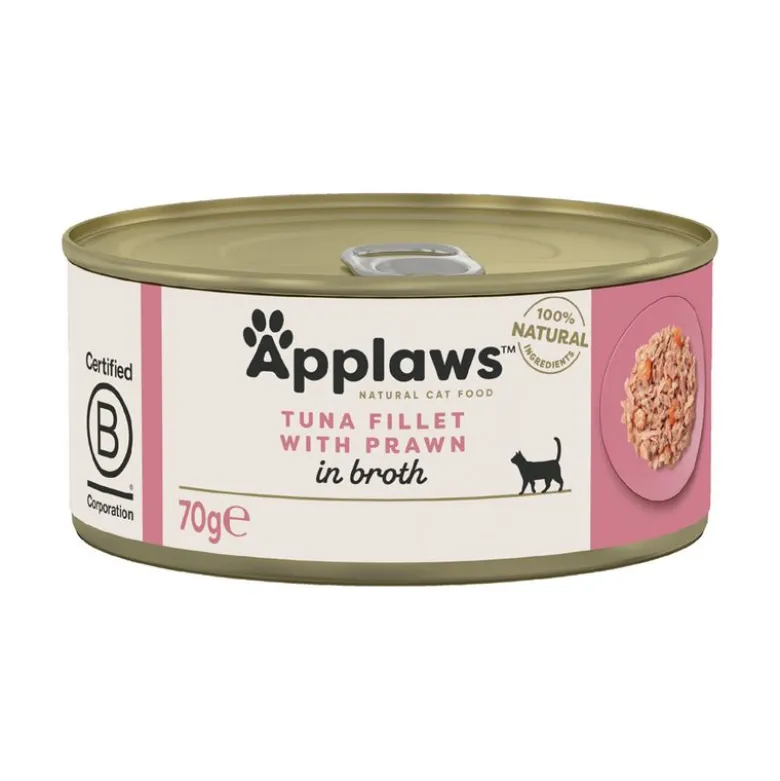 Økonomipakke: 24 x 70 g Applaws i bouillon