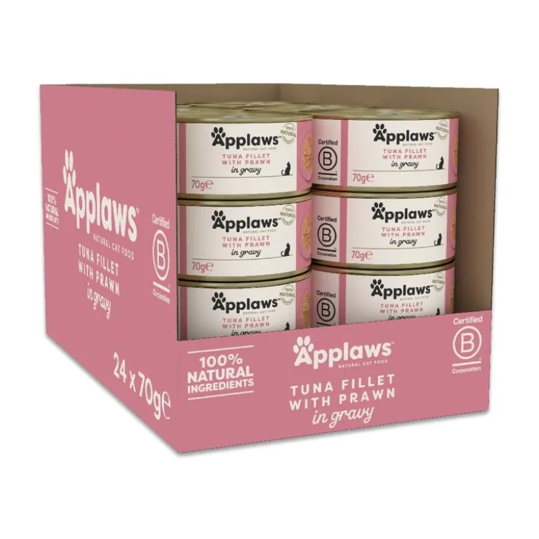 Økonomipakke: 12 x 70 g Applaws i sauce
