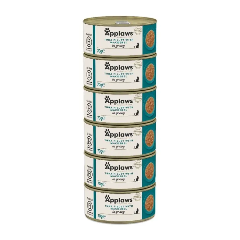 Økonomipakke: 48 x 70 g Applaws i sauce