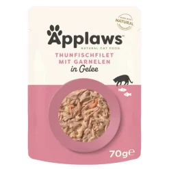 Økonomipakke: 32 x 70 g Applaws Pouch i gelé