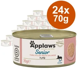 Økonomipakke: 24 x 70 g Applaws Senior