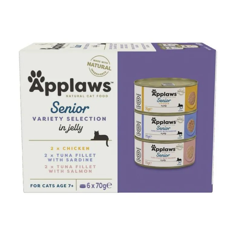 Økonomipakke: 24 x 70 g Applaws Senior