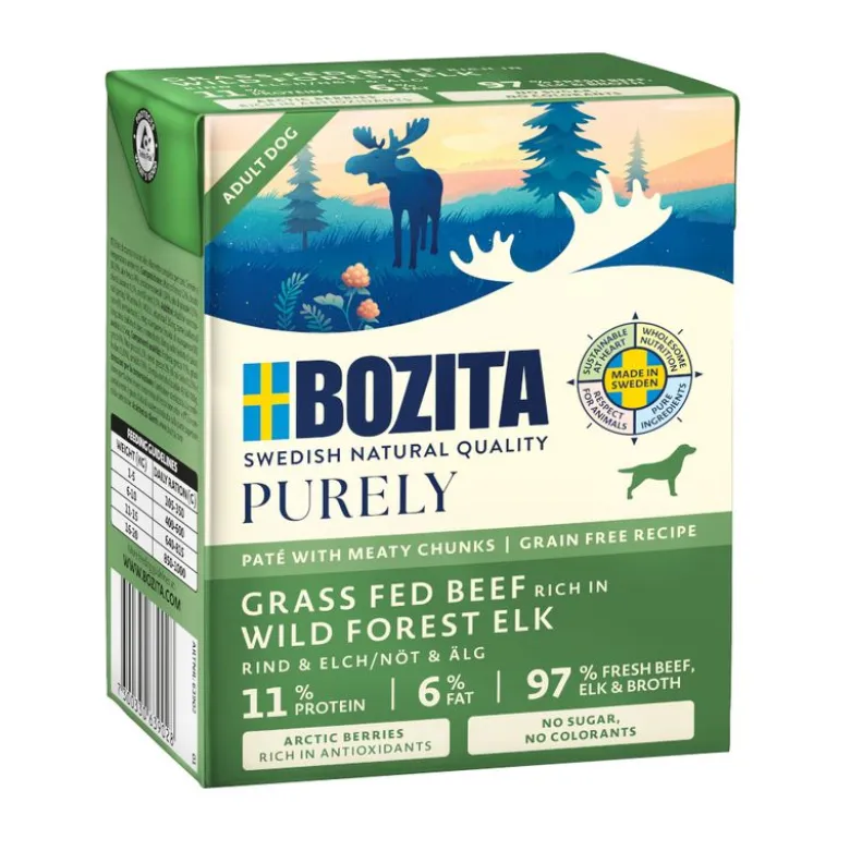 Økonomipakke: 24 x 370 g Bozita Purely Paté