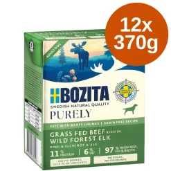 Økonomipakke: 12 x 370 g Bozita Purely Paté