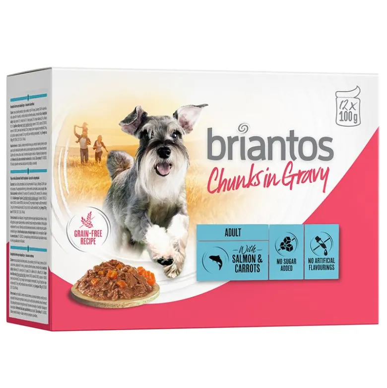 Økonomipakke: 48 x 100 g Briantos Bidder i sauce