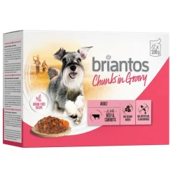 Økonomipakke: 48 x 100 g Briantos Bidder i sauce