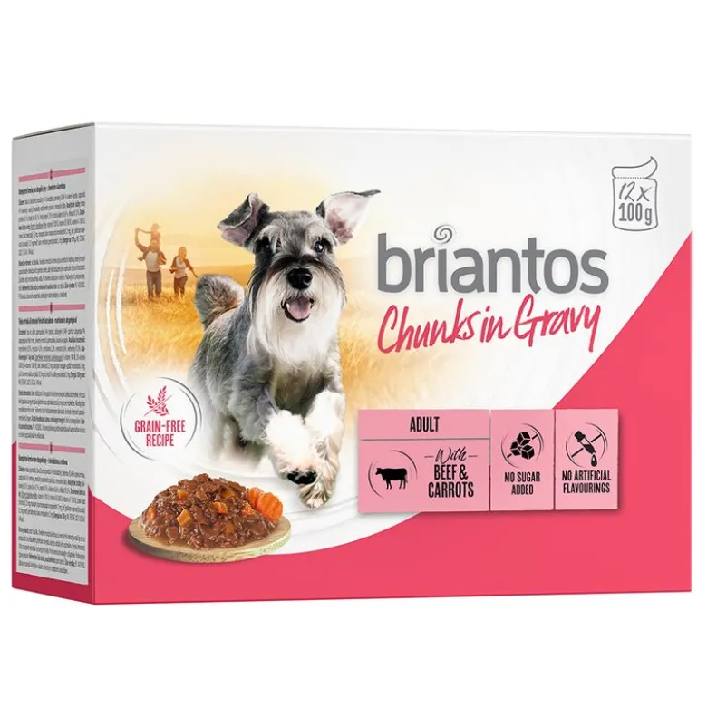 Økonomipakke: 48 x 100 g Briantos Bidder i sauce