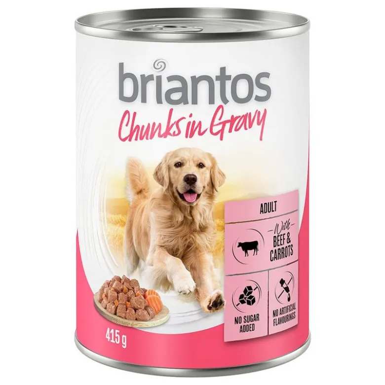 Økonomipakke: 24 x 415 g Briantos Bidder i sauce
