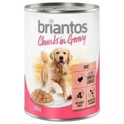 Økonomipakke: 24 x 415 g Briantos Bidder i sauce