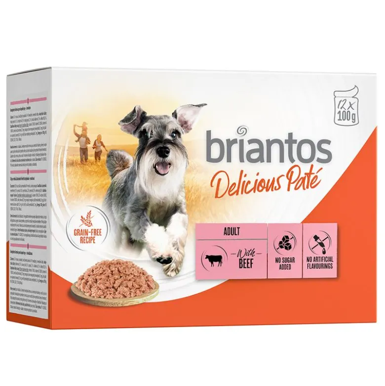 Økonomipakke: 48 x 100 g Briantos Delicious Paté