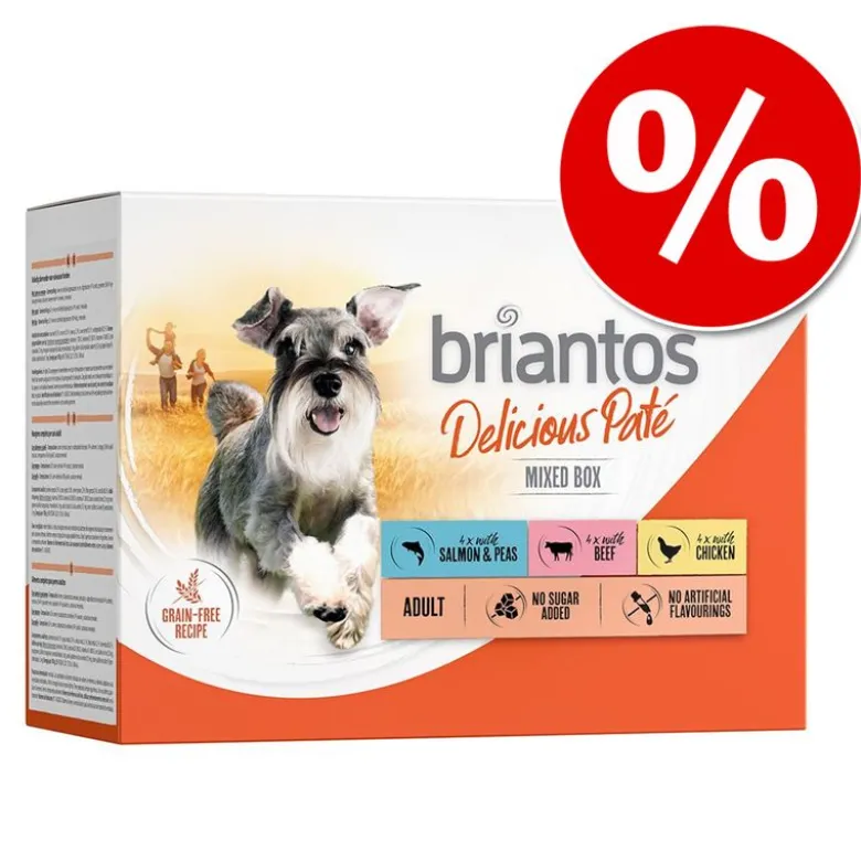 Økonomipakke: 48 x 100 g Briantos Delicious Paté