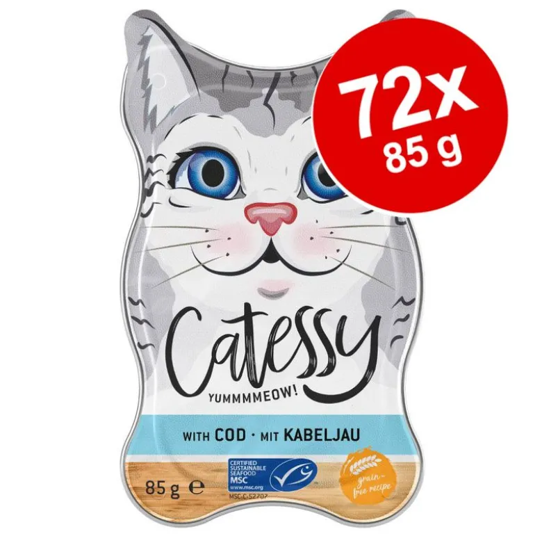 Økonomipakke: 72 x 85 g Catessy i alubakke