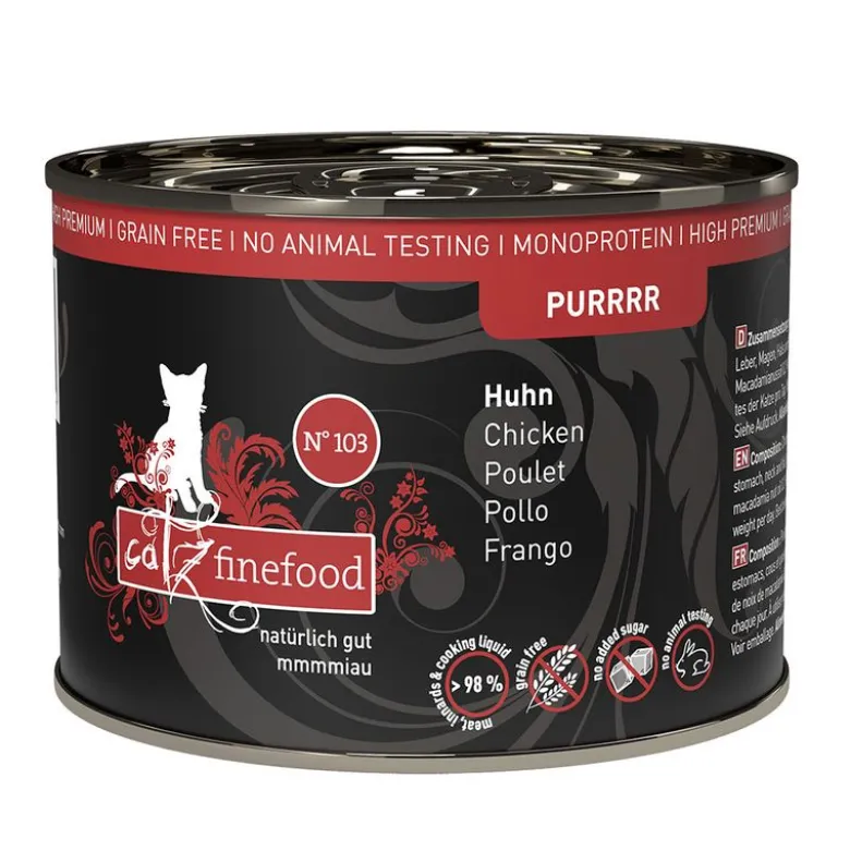 Økonomipakke: 24 x 200 g catz finefood Purrrr dåse