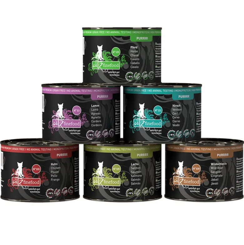 Økonomipakke: 24 x 200 g catz finefood Purrrr dåse