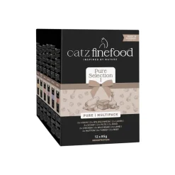 Økonomipakke: 24 x 85 g catz finefood Purrrr Pouch