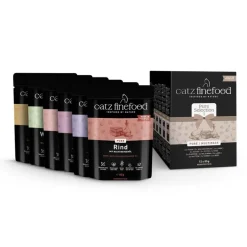 Økonomipakke: 24 x 85 g catz finefood Purrrr Pouch