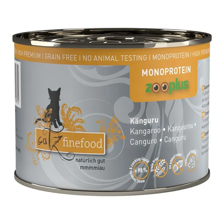 Økonomipakke: 24 x 200 g catz finefood Monoprotein dåse