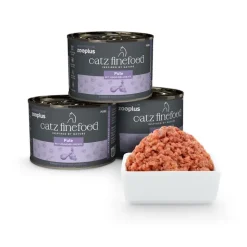 Økonomipakke: 24 x 200 g catz finefood Monoprotein dåse
