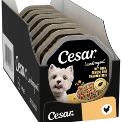 Økonomipakke: 28 x 150 g Cesar alubakker