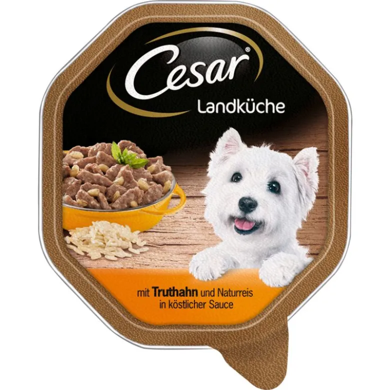 Økonomipakke: 28 x 150 g Cesar alubakker