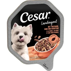 Økonomipakke: 56 x 150 g Cesar alubakker