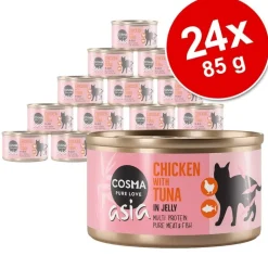 Økonomipakke: 24 x 85 g Cosma Asia i gelé