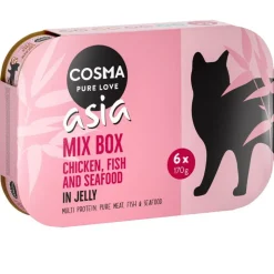 Økonomipakke: 24 x 170 g Cosma Asia i gelé