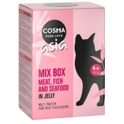Økonomipakke: 24 x 100 g Cosma Asia portionspose