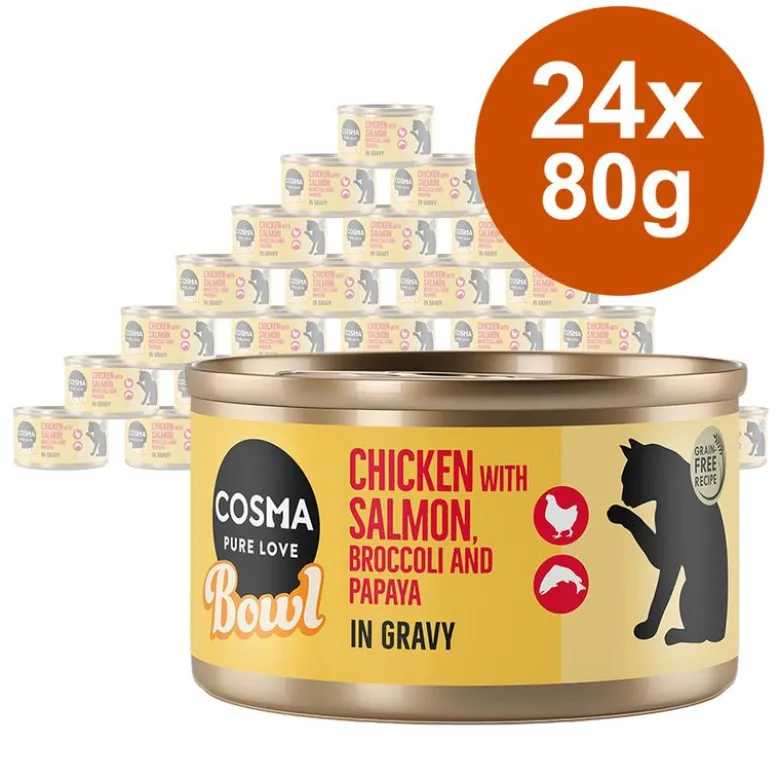 Økonomipakke: 24 x 80 g Cosma Bowl