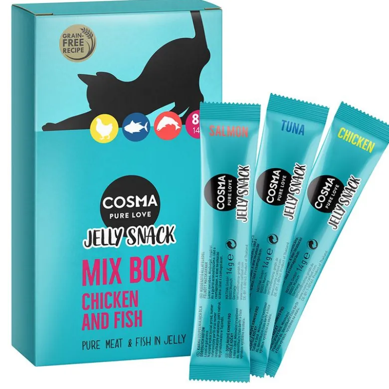 Økonomipakke: 24 x 14 g Cosma Jelly Snack