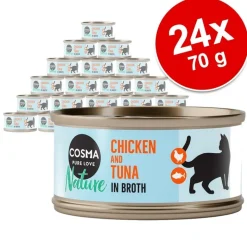 Økonomipakke: 24 x 70 g Cosma Nature