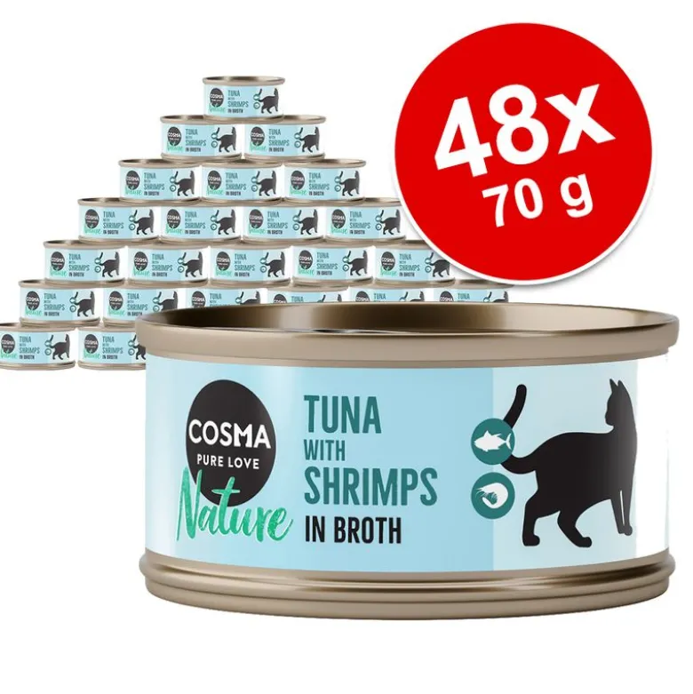 Økonomipakke: 48 x 70 g Cosma Nature