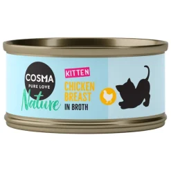Økonomipakke: 24 x 70 g Cosma Nature Kitten