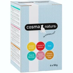 Økonomipakke: 18 x 50 g Cosma Nature portionsposer