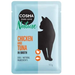 Økonomipakke: 18 x 50 g Cosma Nature portionsposer