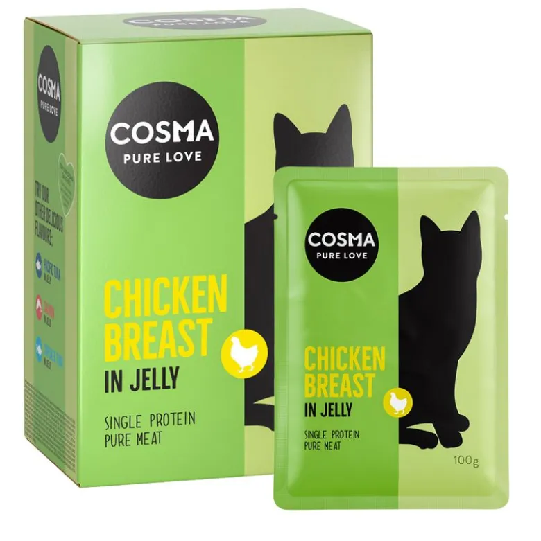 Økonomipakke: 24 x 100 g Cosma Original portionsposer