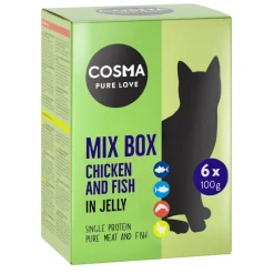 Økonomipakke: 24 x 100 g Cosma Original portionsposer