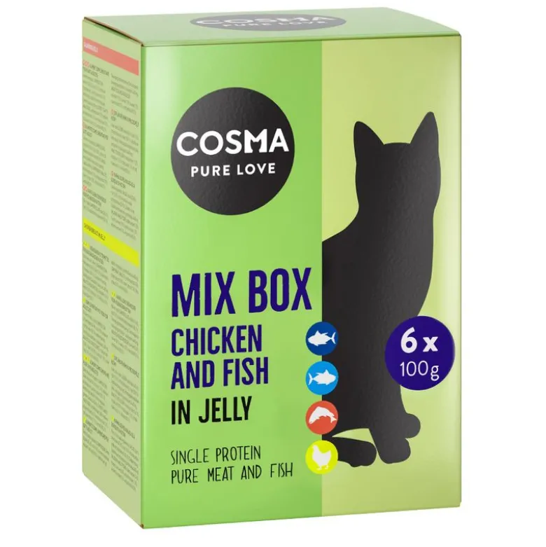 Økonomipakke: 24 x 100 g Cosma Original portionsposer