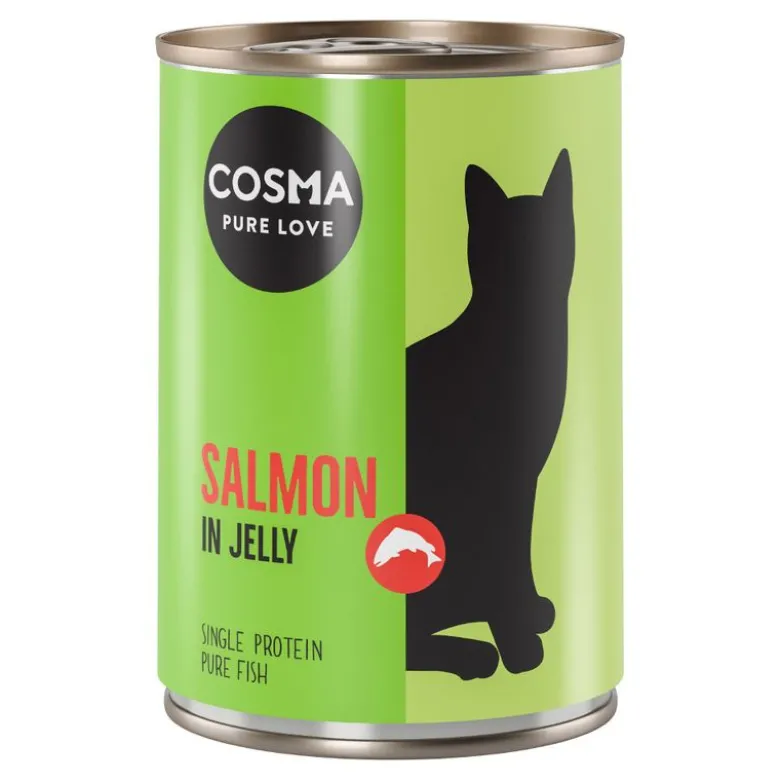 Økonomipakke: 24 x 400 g Cosma Original i gelé