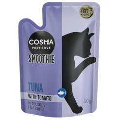 Økonomipakke: 12 x 50 g Cosma Smoothies